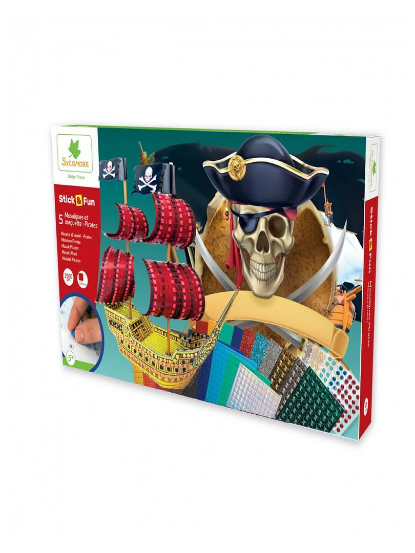 Stick N Fun Xxl Mosaiques Pirates N/A
