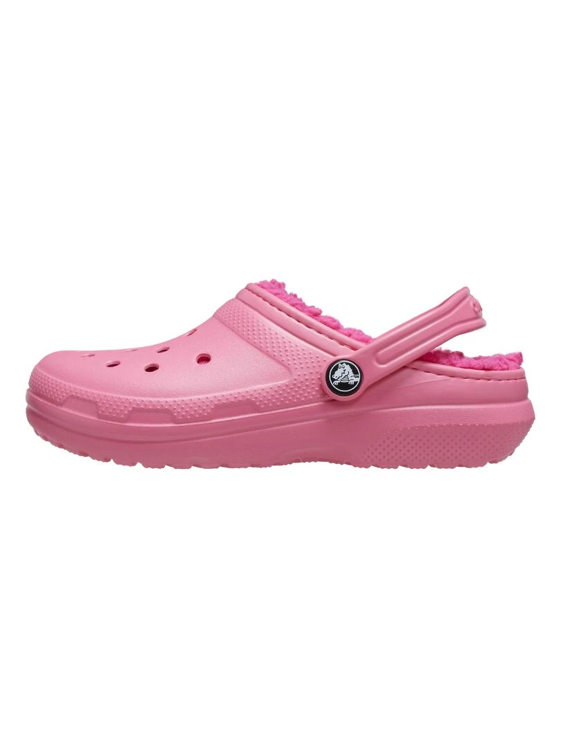 Sabot à Enfiler Enfant Crocs Classic Lined Clog K Rose