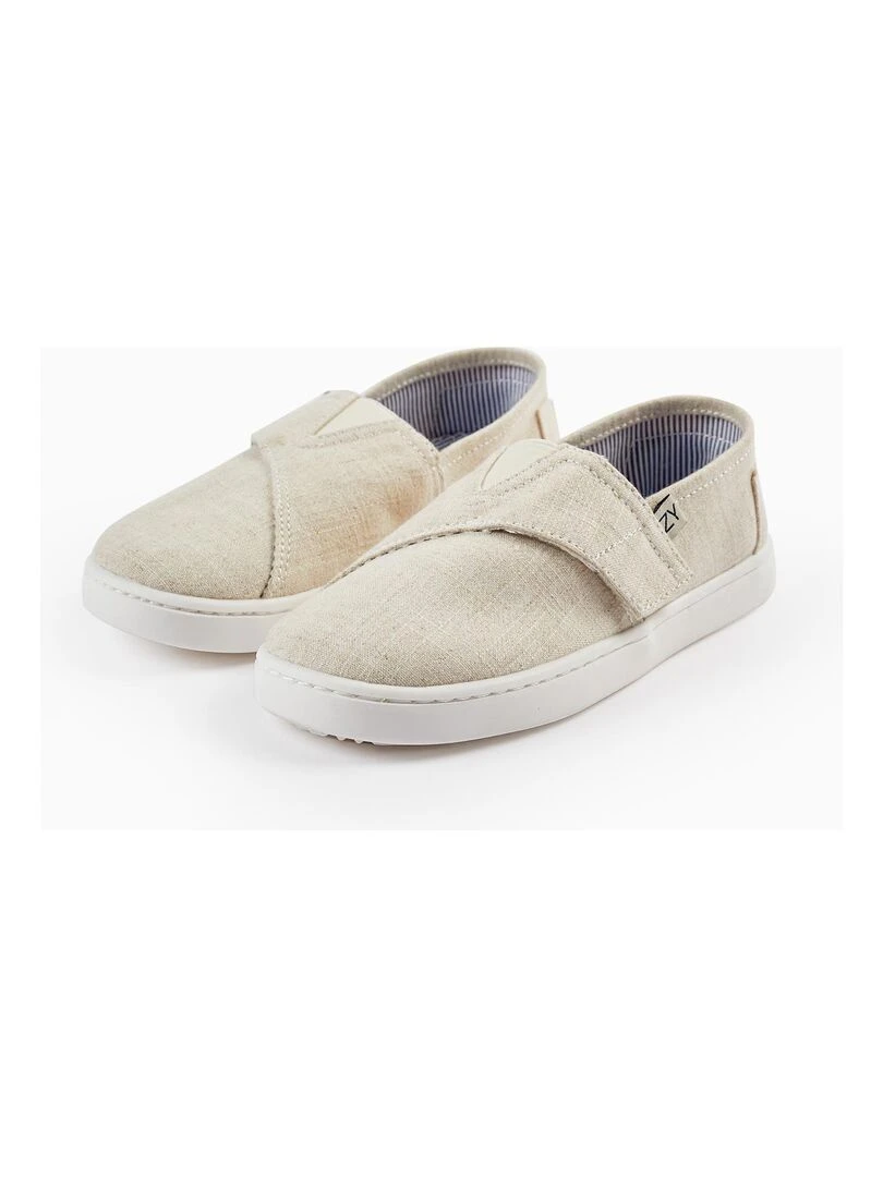 Espadrilles en tissu pour garçon BROTHERS&SISTERS Beige clair