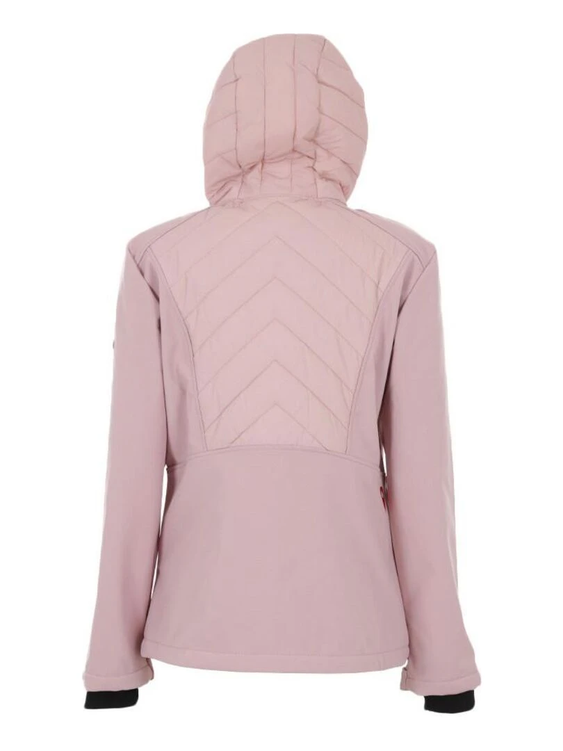 Blouson softshell femme ANDER DEGRE CELSIUS Rose