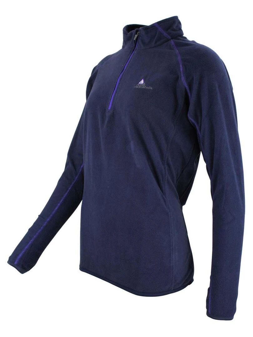 Sweat polaire fille FAFINE   PEAK MOUNTAIN   Bleu marine