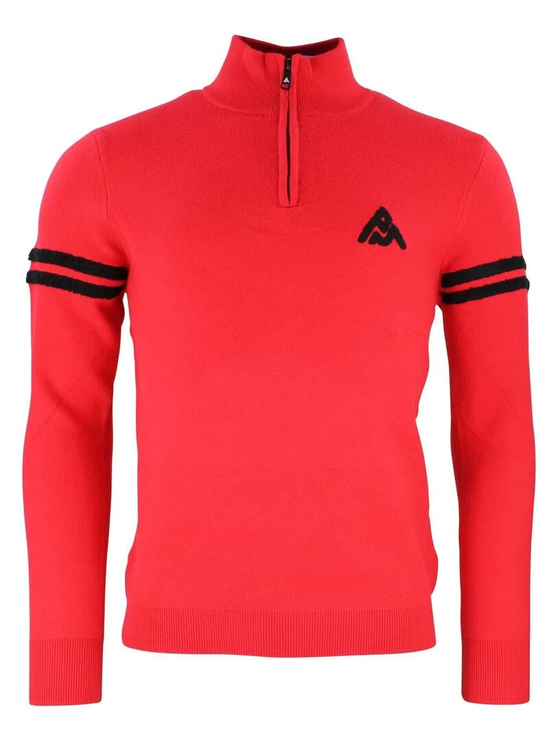 Pull homme CELESTE PEAK MOUNTAIN Rouge