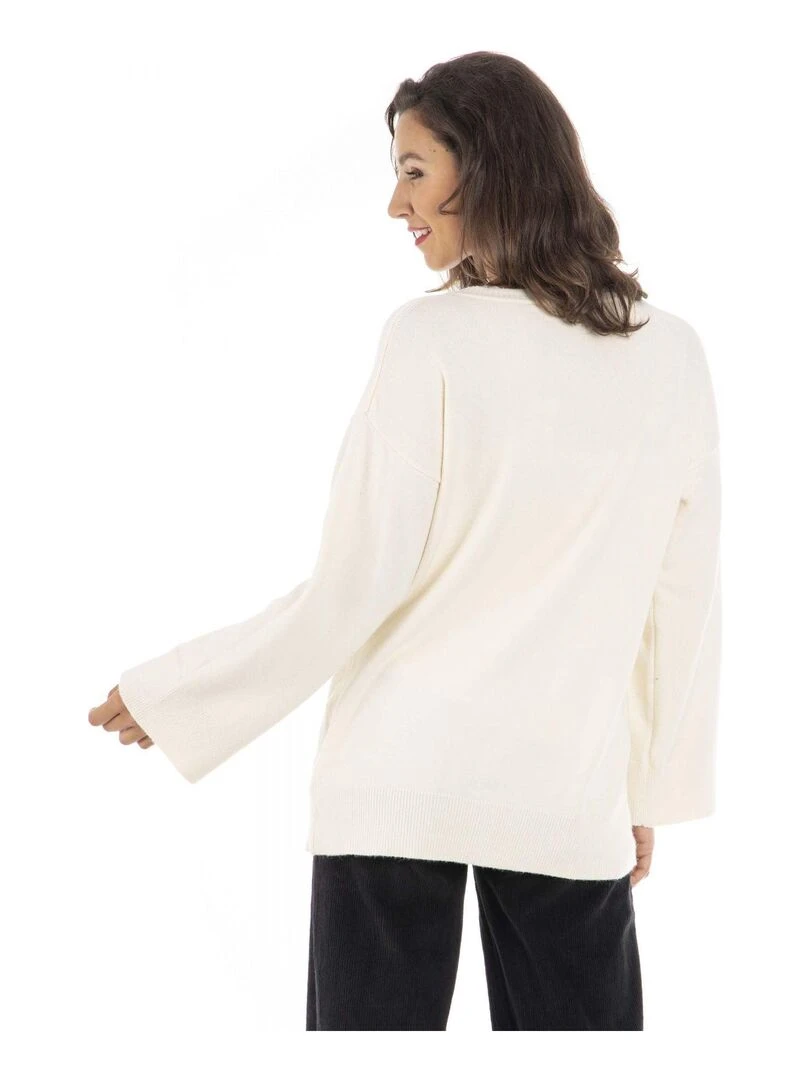 Gilet  PAOLA   Gérard Pasquier   Ecru