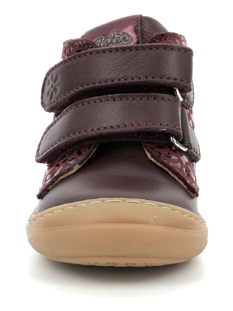 Bottillons Cuir Chyo   Bordeaux