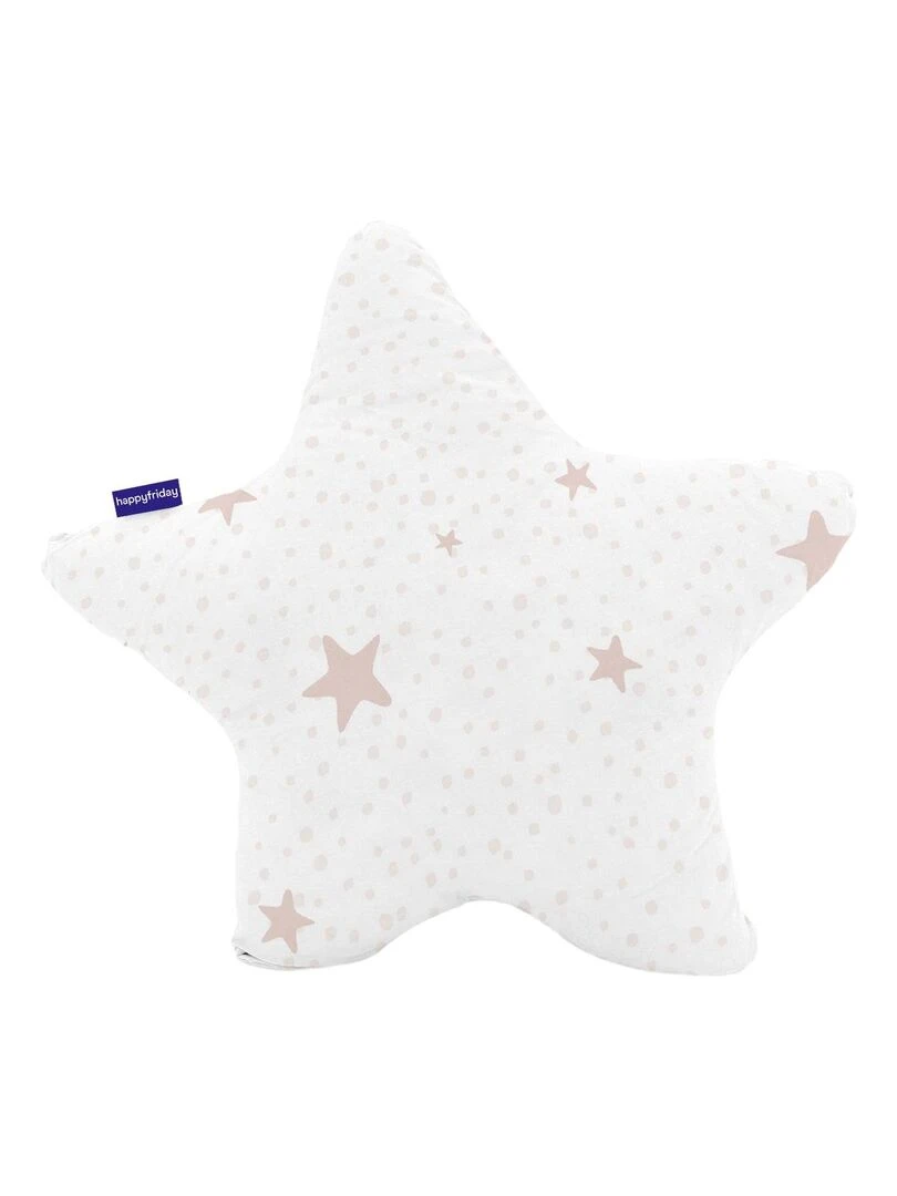 Coussin Little star "Happyfriday" Rose