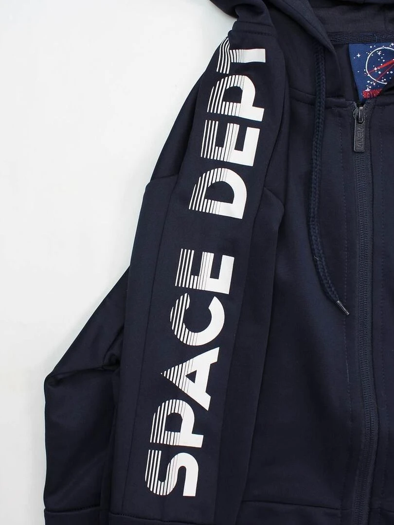 Nasa   Ensemble Sweat pantalon homme Imprimé Logo   Bleu marine