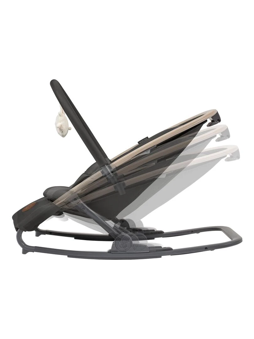 MAXI COSI Kori ECO Transat léger fonction balancelle De 0 à 2 ans (15kg) Beyond Graphite Gris Gris