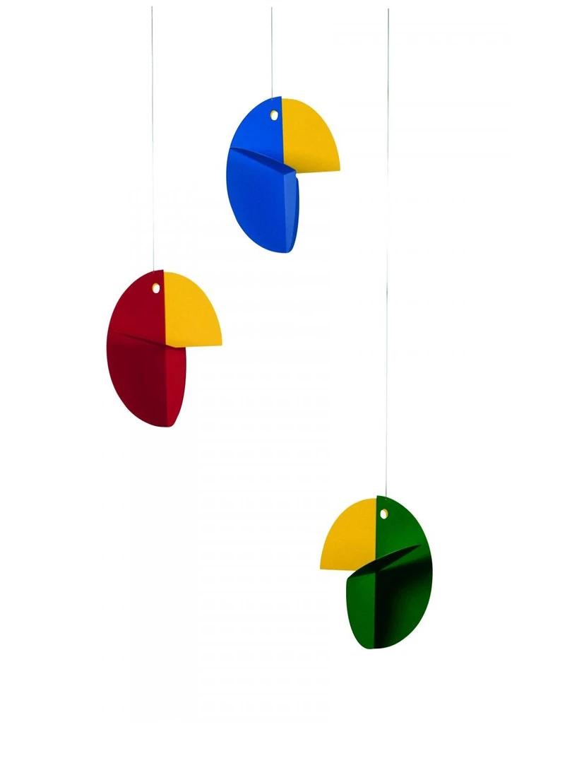 'flensted Mobiles' Talking Tree Coloré Jaune