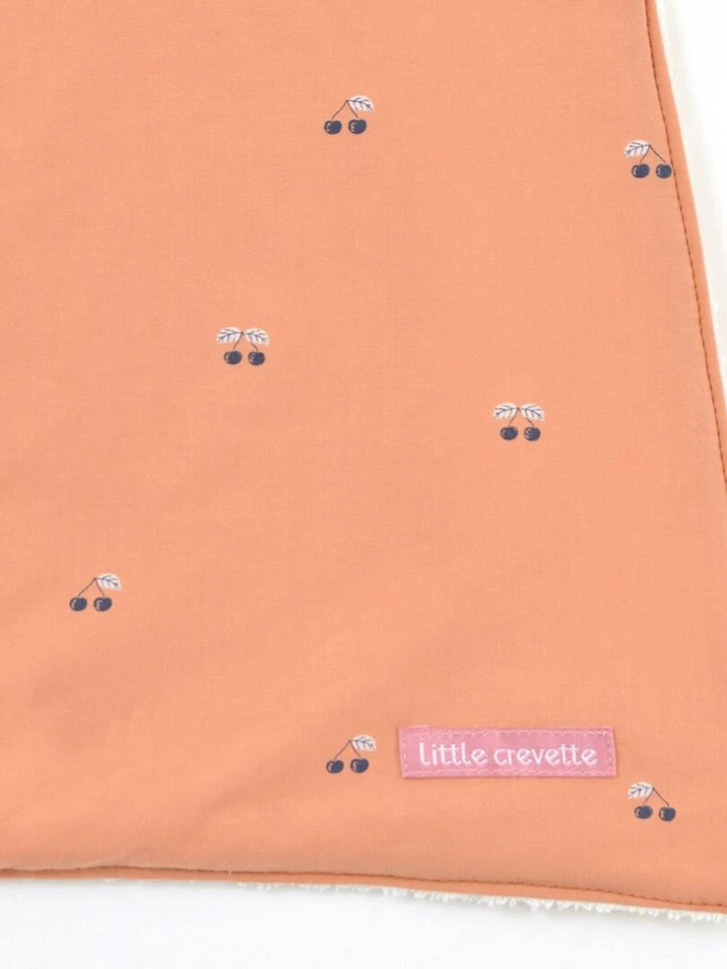 Bavoir élastiqué Griotte LITTLE CREVETTE   Orange