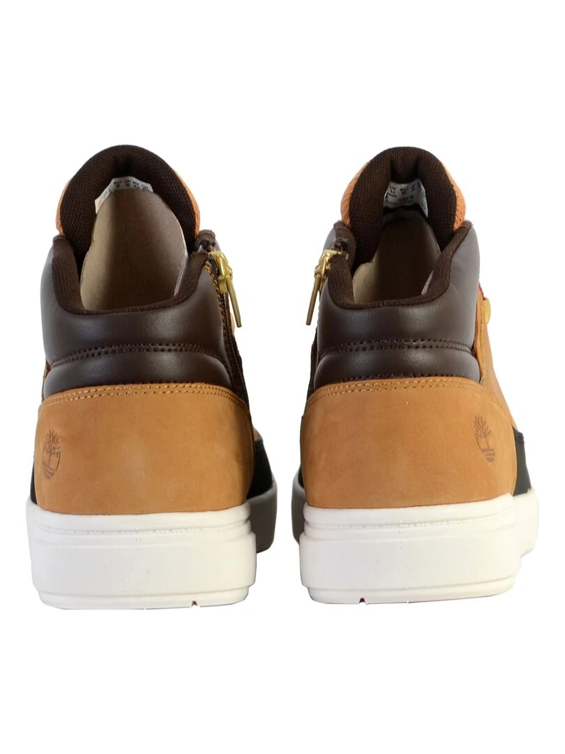Basket Cuir Timberland Juniors Seneca Bay Mid Hiker   Beige