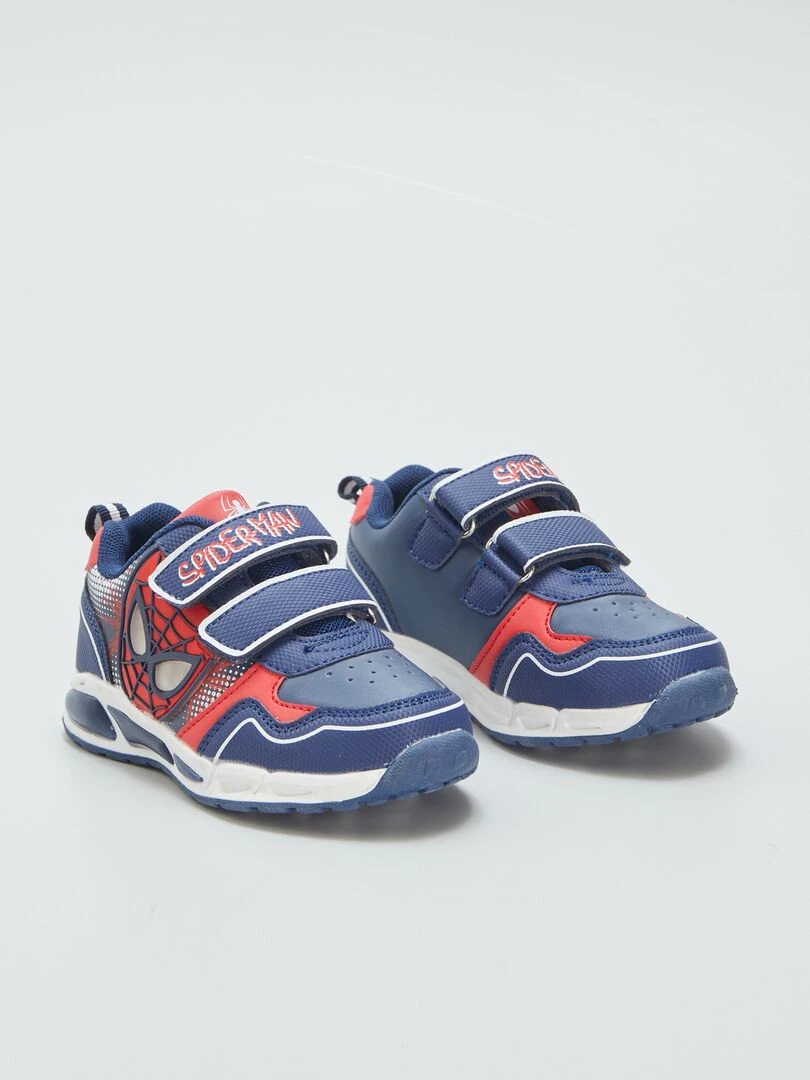 Baskets lumineuses 'Spider Man' Bleu/rouge