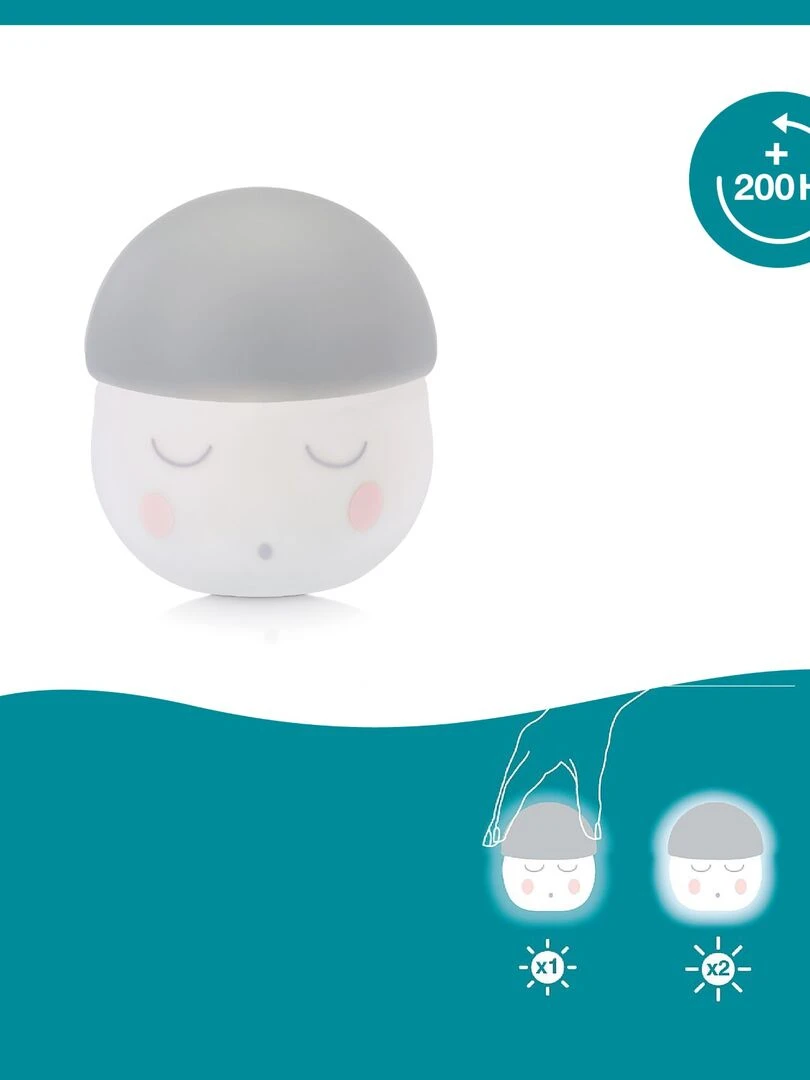 Veilleuse Longue Autonomie Babymoov   Gris