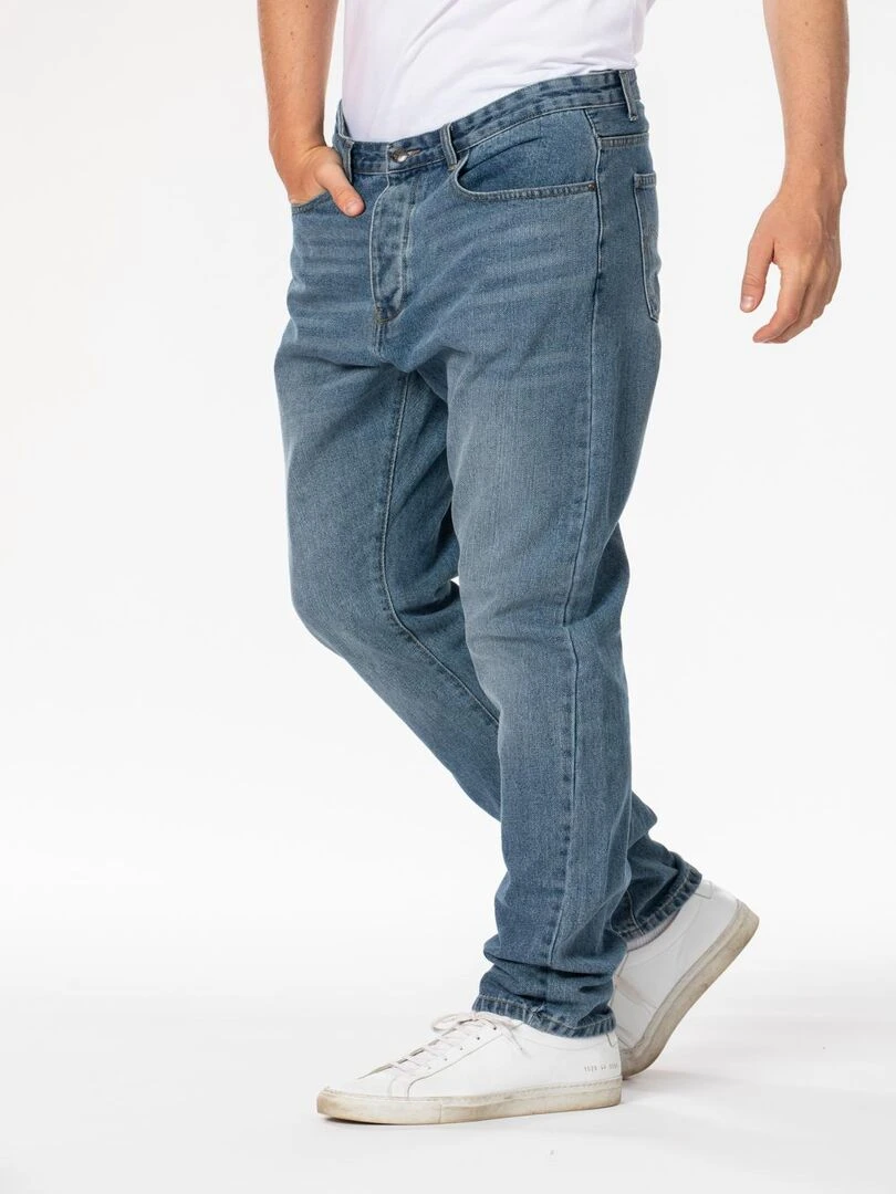 Jeans coupe relax RL60 coton denim brossé RELAXA 'Rica Lewis'   Bleu