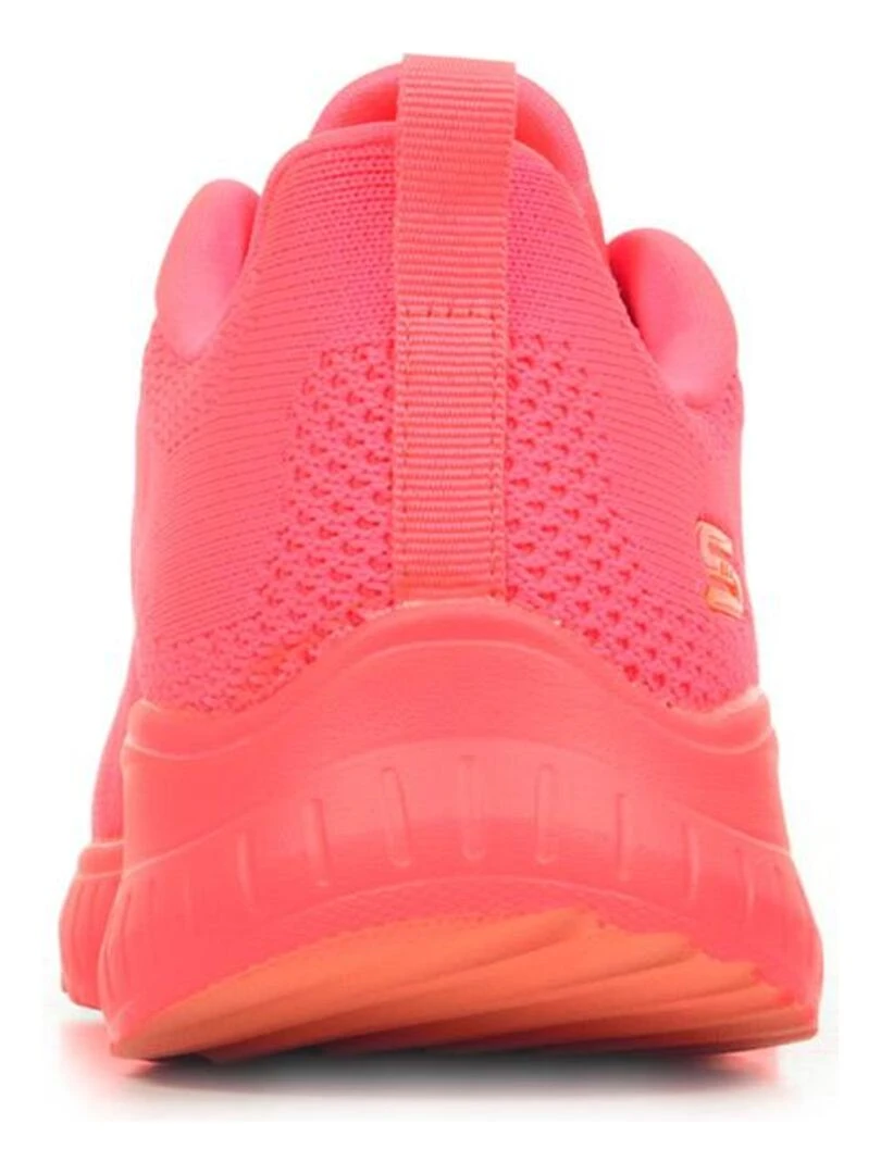 Baskets Skechers Bobs Squad Chaos Cool Rythms   Rose