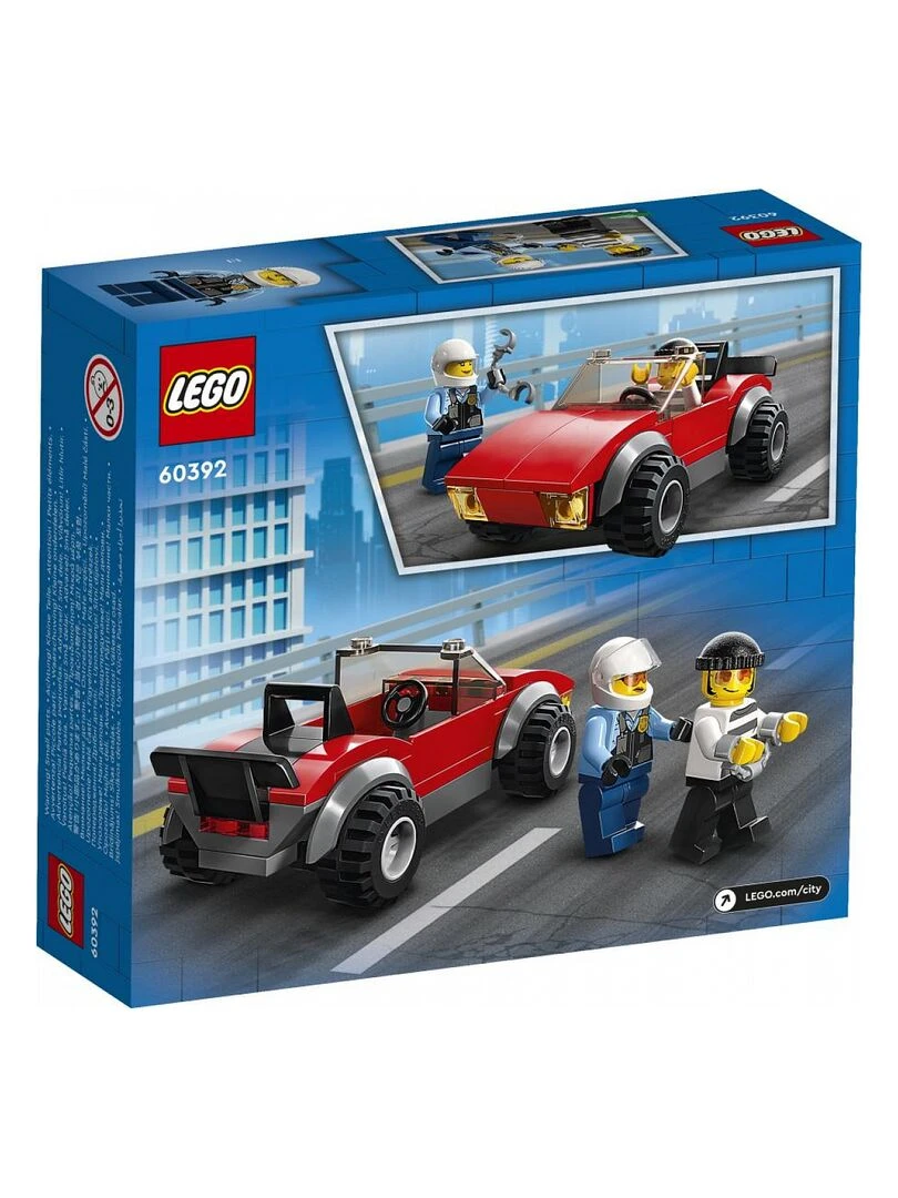 60392 La Course poursuite De La Moto De Police Lego® City   N/A
