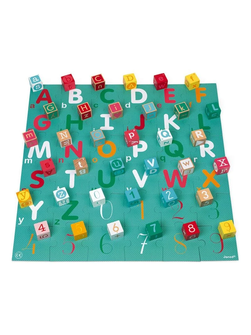 KUBIX 40 CUBES + PUZZLE LETTRES / CHIFFRES   N/A
