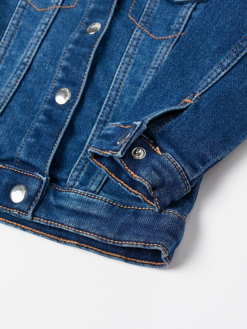 Veste en Denim de Coton Bébé Fille  MAXI NATURE   Bleu