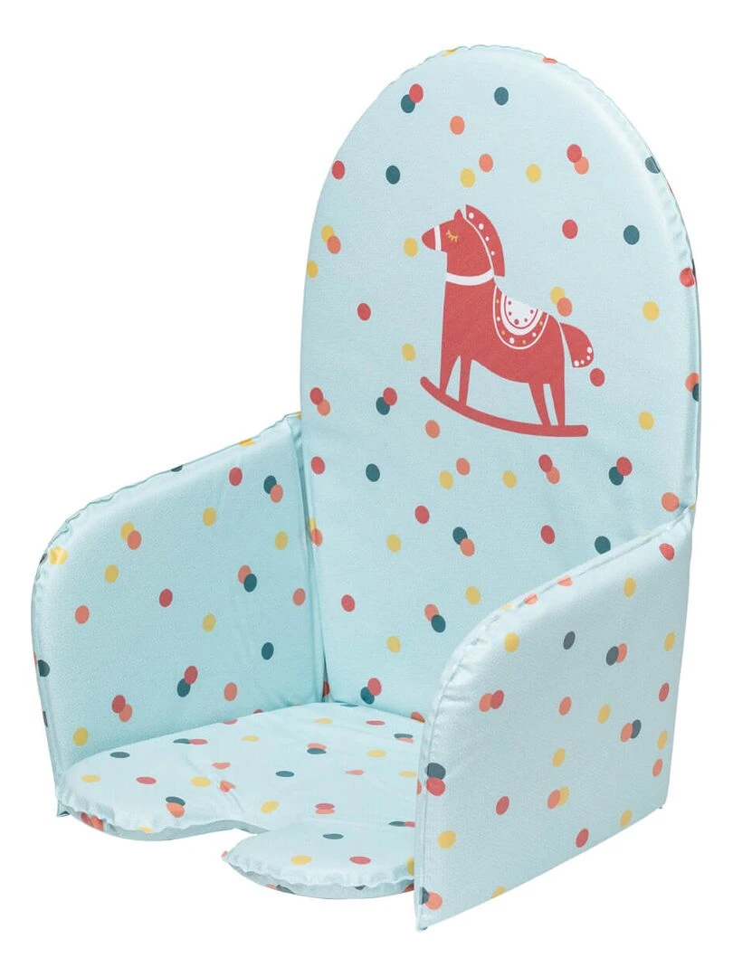 Coussin de chaise universel en PVC En Selle Bleu