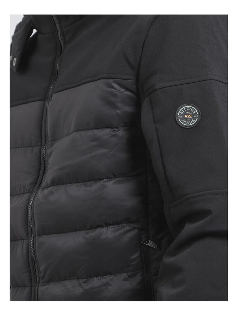 Doudoune capuche amovible ZELEK Noir
