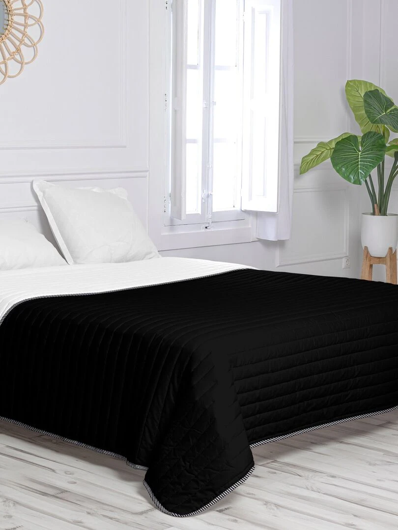 Couvre lit Dash "Happyfriday" Noir
