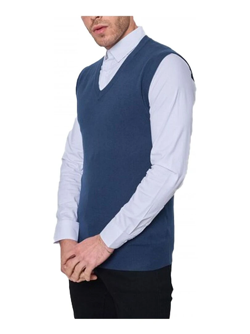 Pull debardeur Kebello Bleu