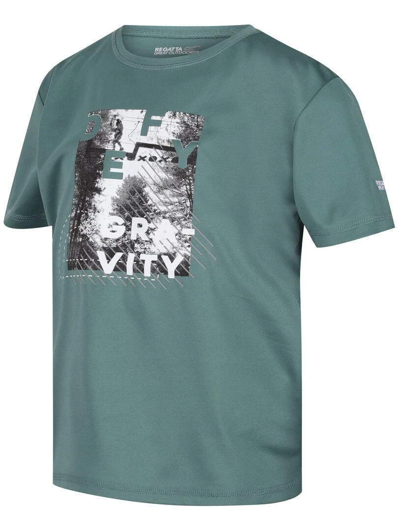 Regatta   T shirt ALVARADO   Vert foncé