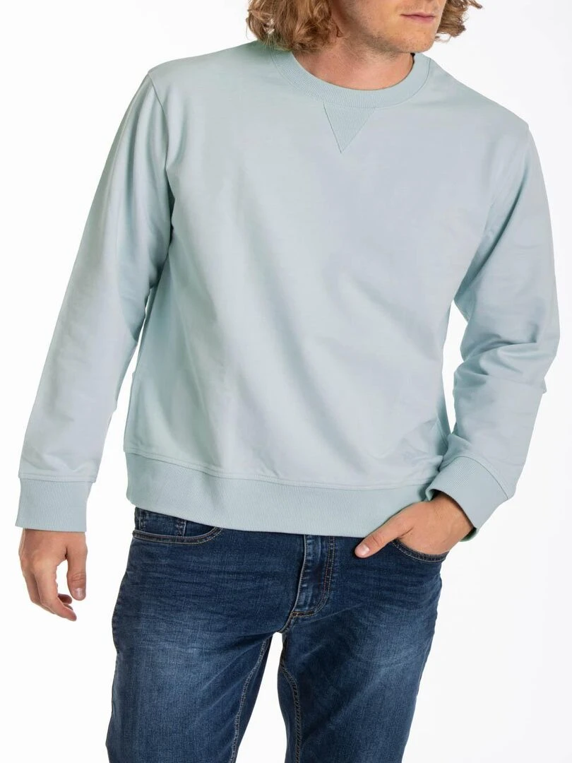 Sweat à col rond MEDARD 'Rica Lewis' Bleu ciel