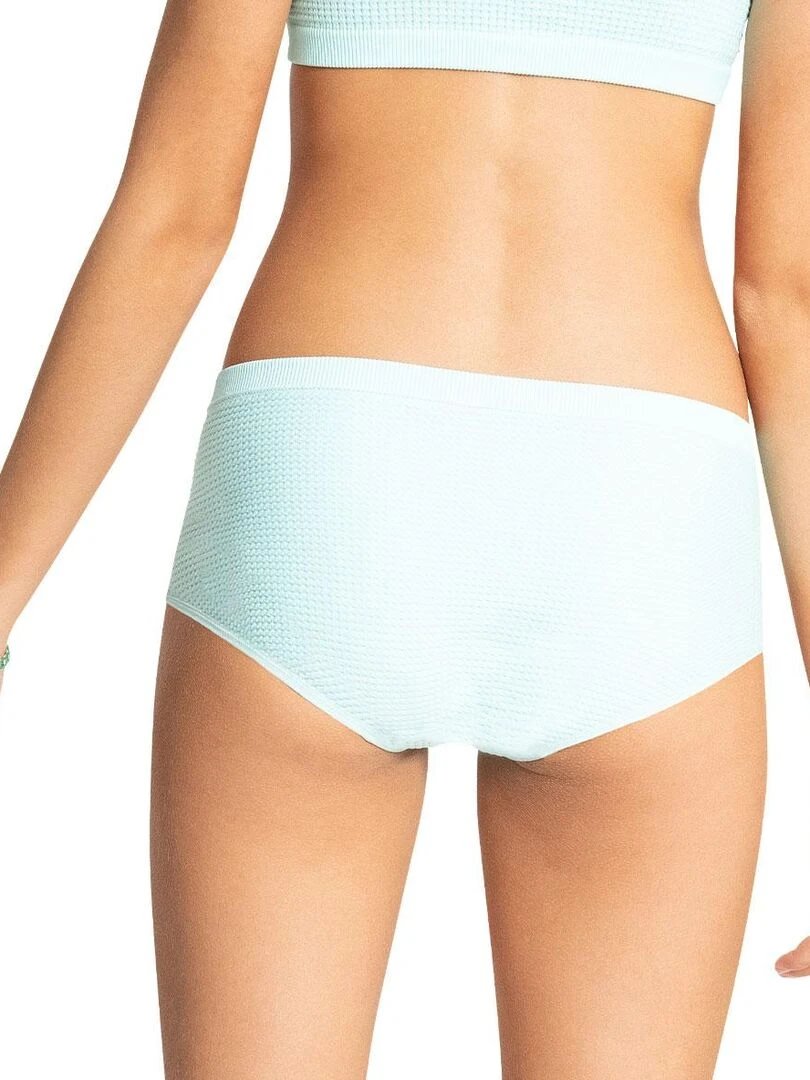 Lot de 2 boxers fille Sans Couture Fashion   Fille   Bleu turquoise