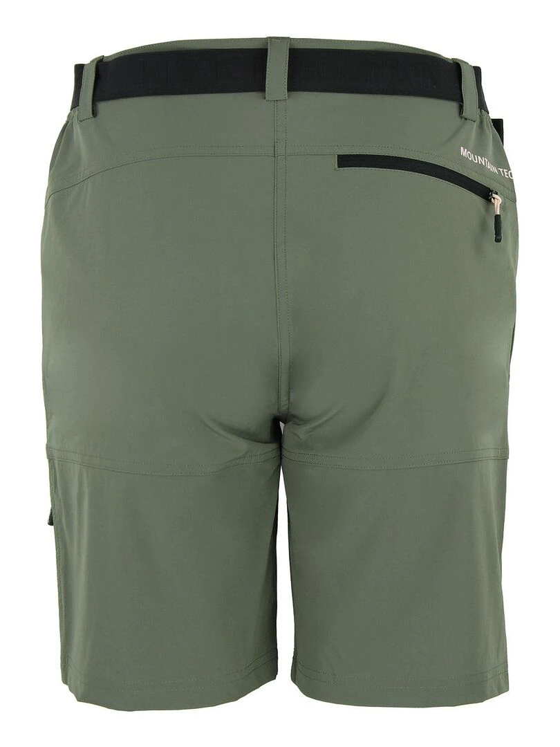 Short de randonnée femme AJASI PEAK MOUNTAIN Kaki