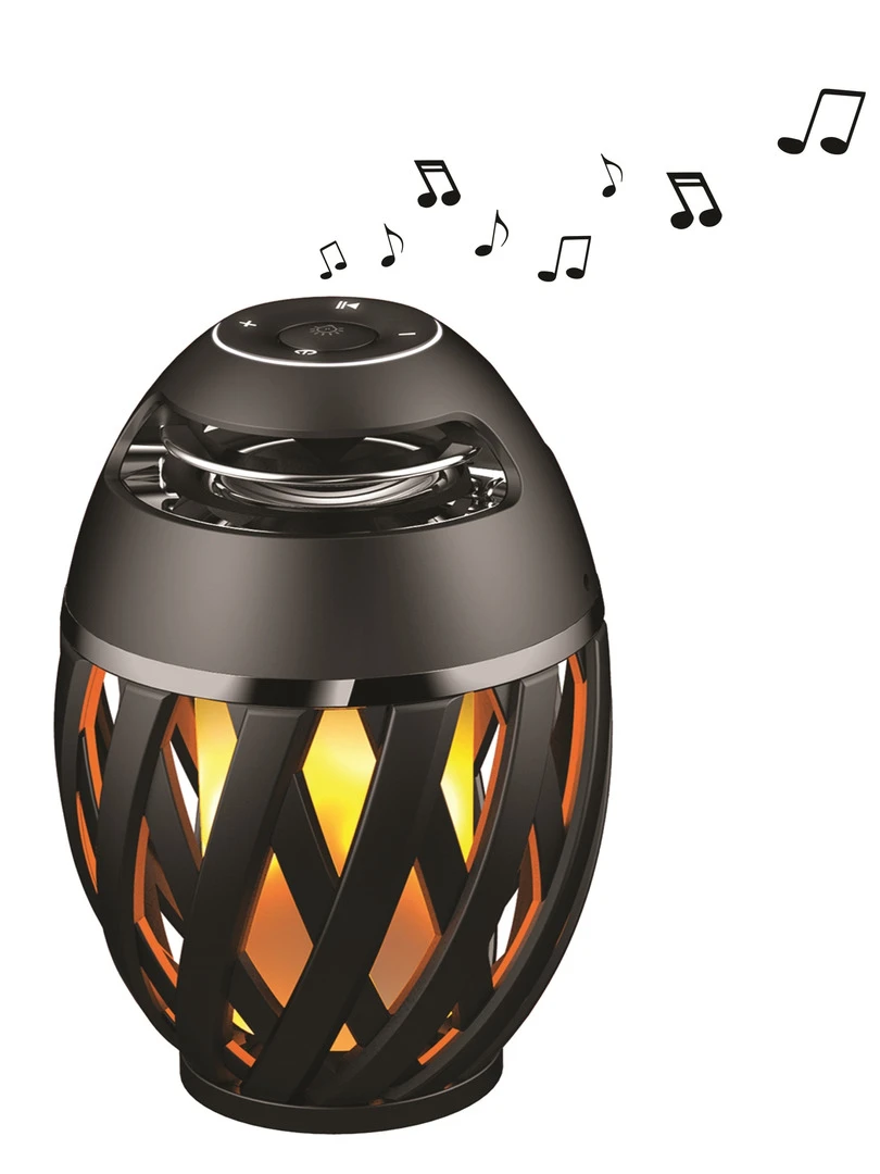 Enceinte Bluetooth® Design Flamme Technologie Led N/A