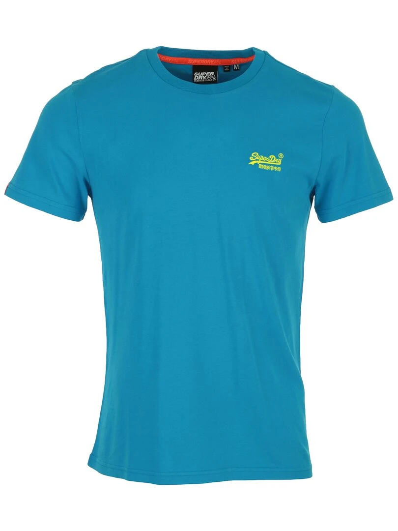 T shirt Superdry OL Neon Lite Tee Bleu