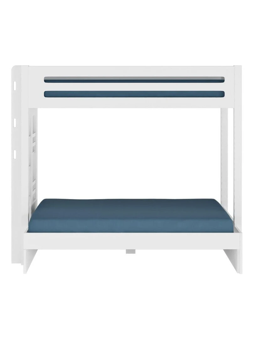 Lit superposé 3 places Isa   AKITEN RETAIL   Blanc Blanc