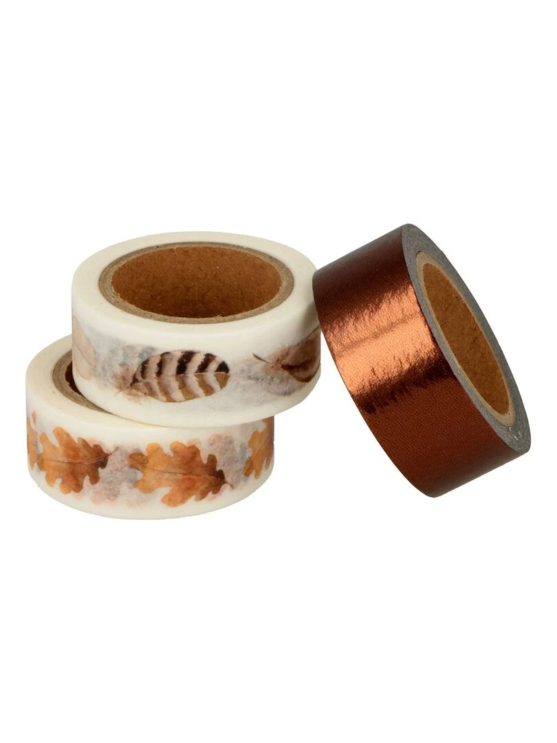 3 Masking Tape Automne 15 mm x 5 m   N/A