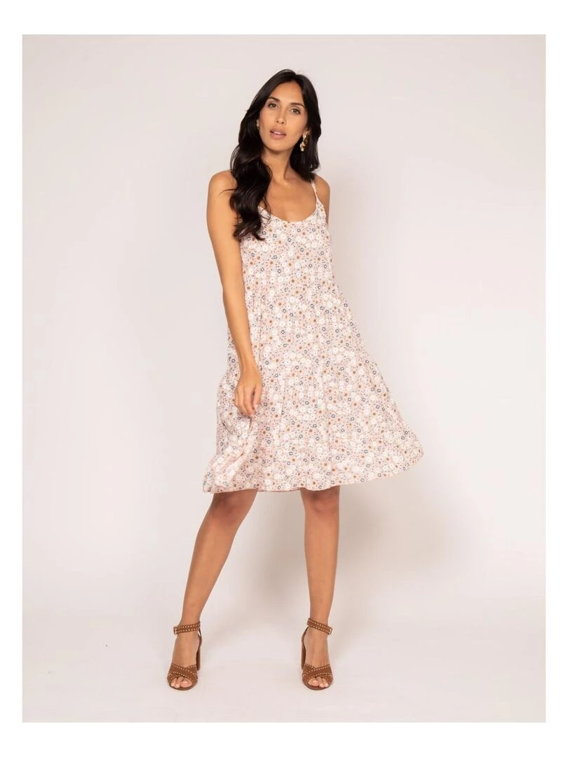 Robe courte motifs IGALA Rose