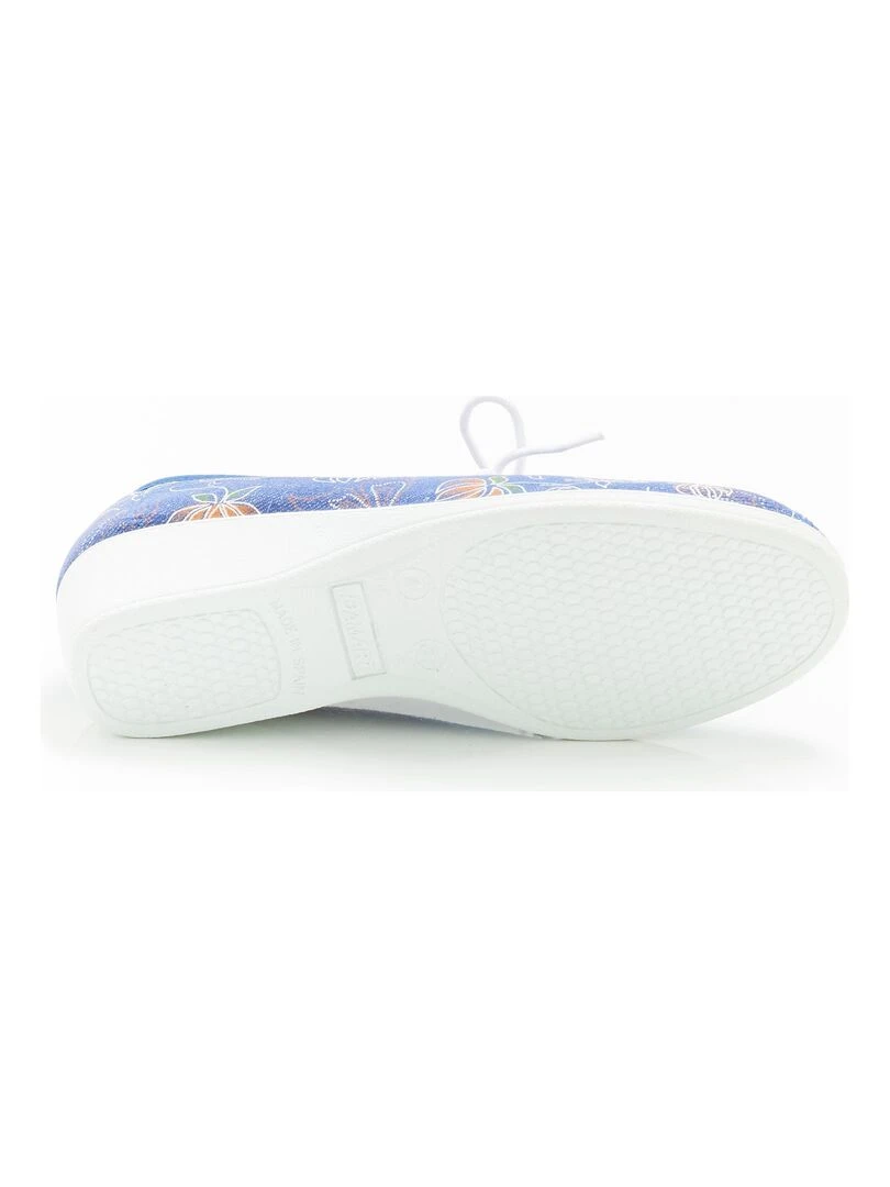 Derbies en toile   Damart   Bleu