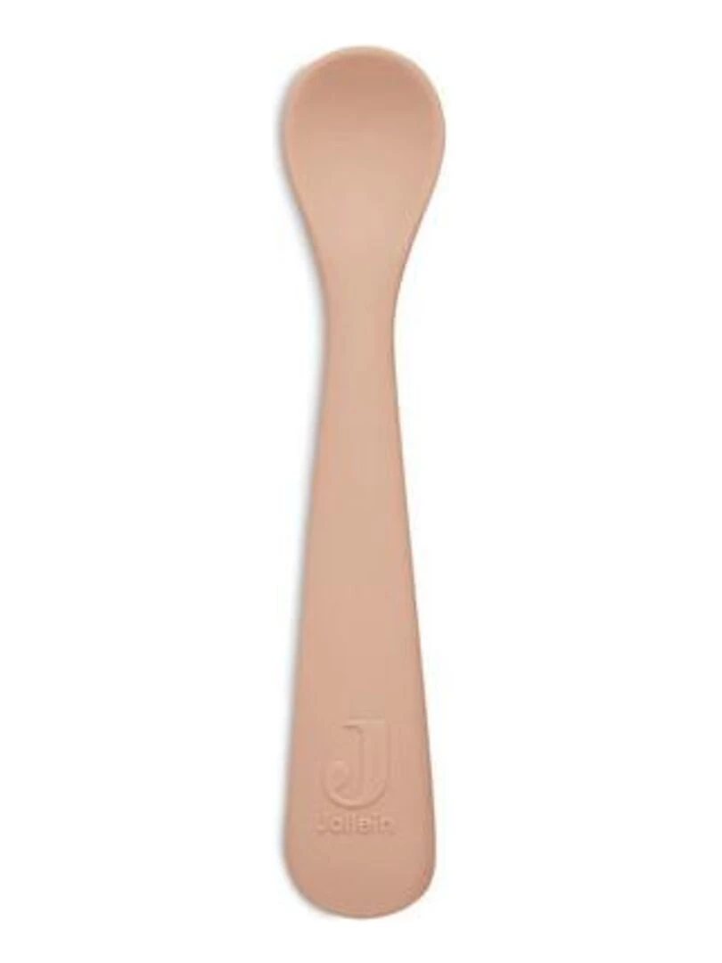 Cuillère souple Silicone Rose Pale (2pcs) Jollein Rose