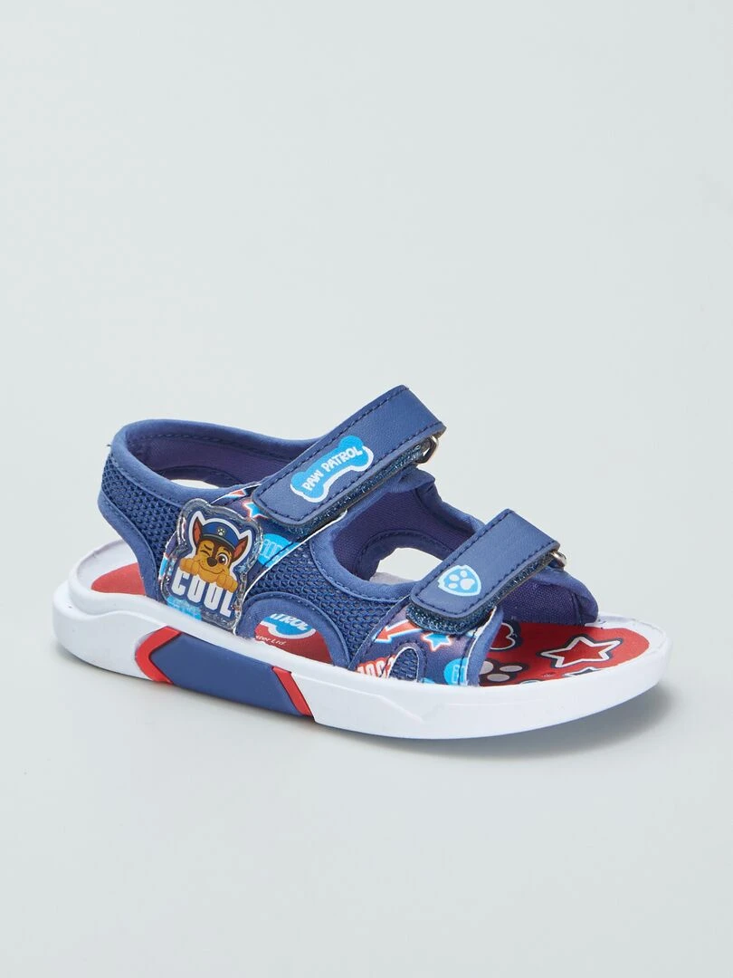 Sandales à scratchs 'Pat 'Patrouille' bleu