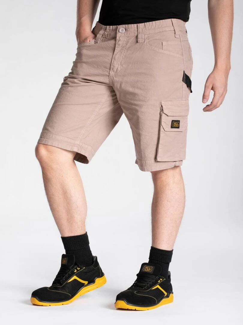 Bermuda de travail stretch SUNJOB 'Rica Lewis' Beige