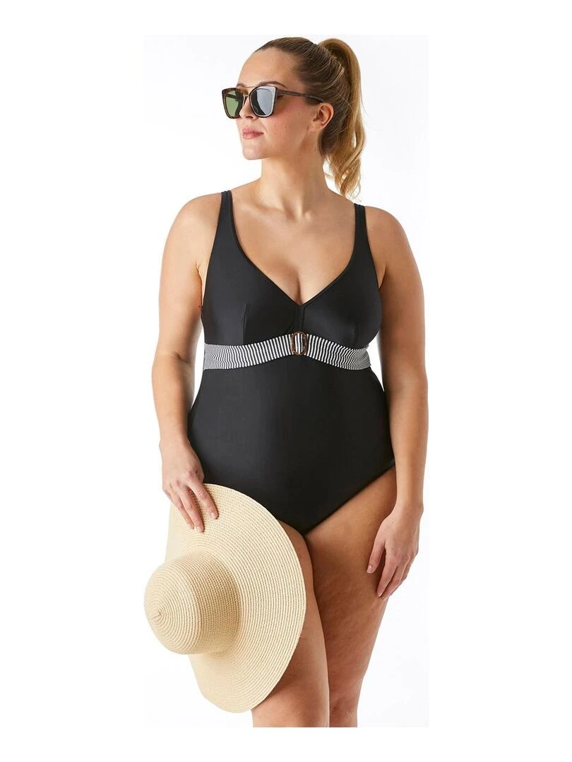 Maillot une pièce BUZIOS   Brigitte Bardot Bain   Noir