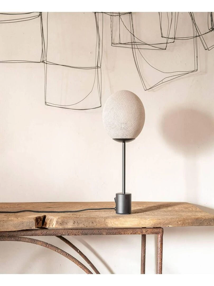 Lampe APAPA   Gris perle