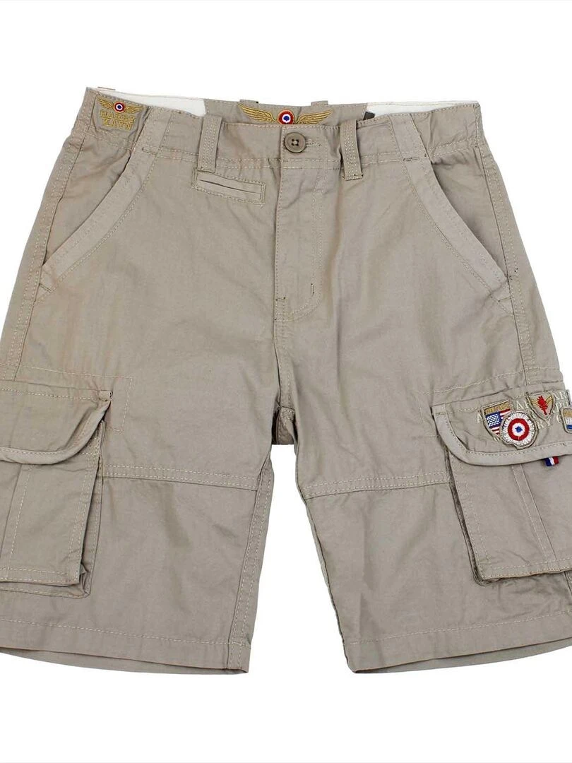 Bermuda garçon ECAZAR HARRY KAYN Gris taupe