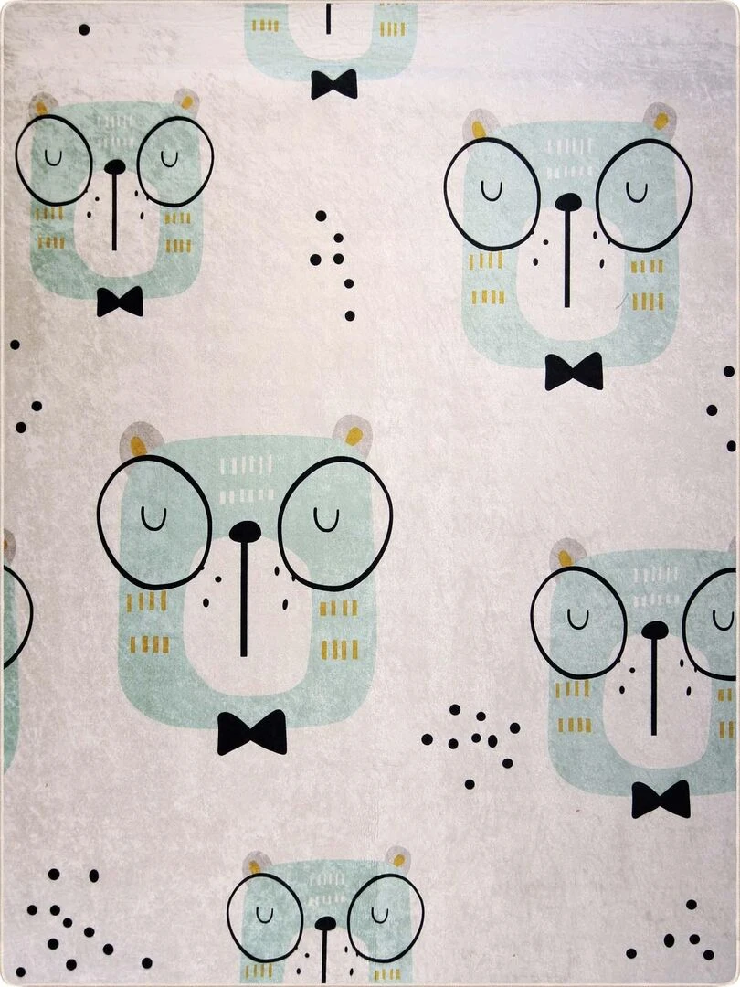 Tapis Enfant HAND Noir