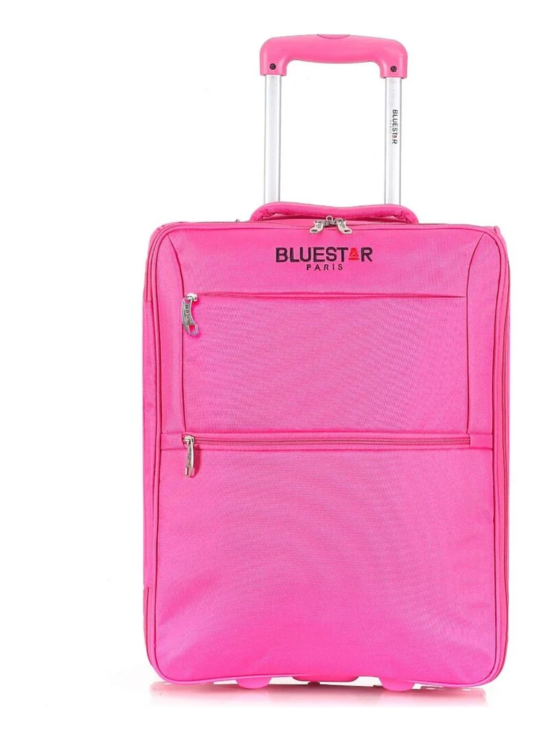 BLUESTAR VALISE CABINE POLYESTER BERCY E 53 CM Rose