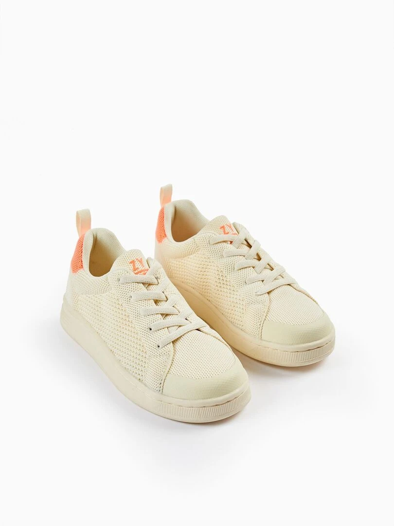 Baskets en Mesh pour Fille 'ZY 1996' Orange clair