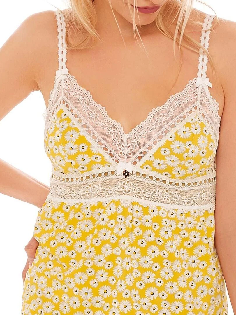 Nuisette PARISIENNE   Brigitte Bardot Lingerie   Jaune