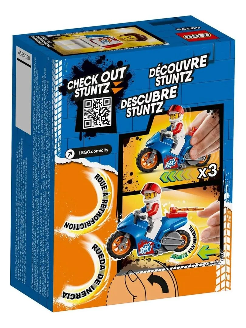 Lego City : La moto de cascade Fusée   N/A