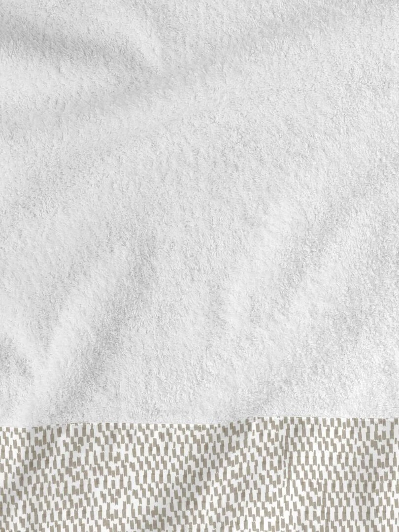 Lot de serviettes Light "Happyfriday"   Blanc