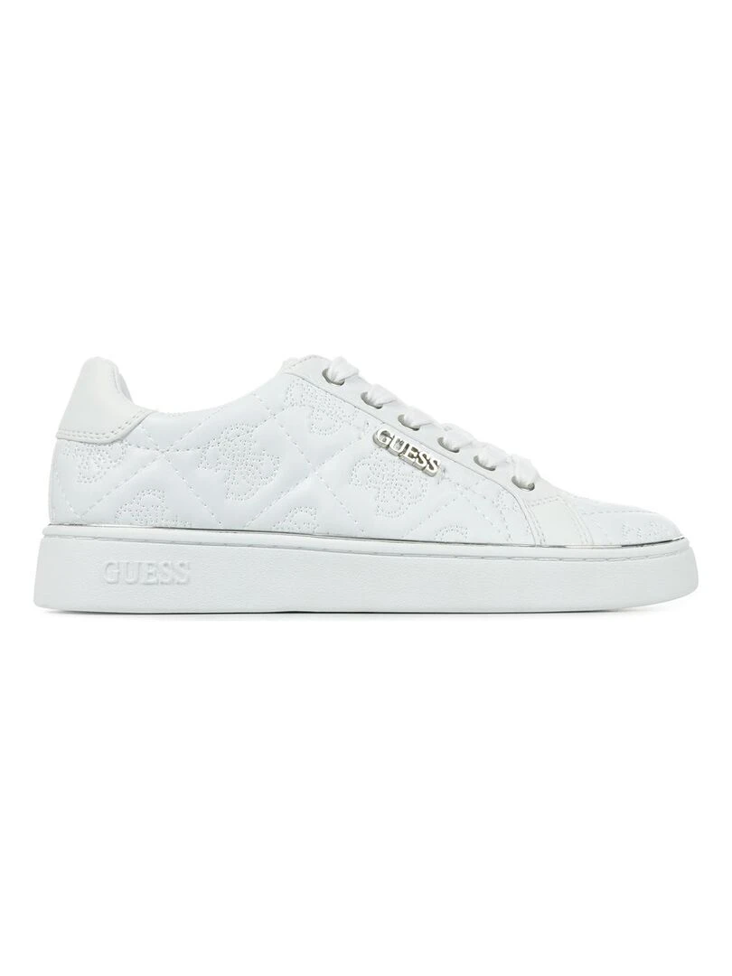 Baskets Guess Beckie Blanc Argenté