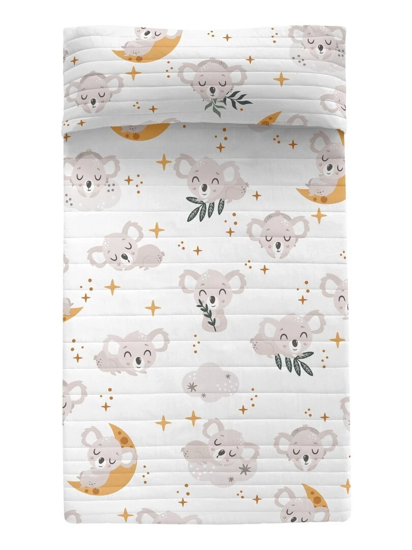 Couvre lit Baby koala "Happyfriday"   Multicolore