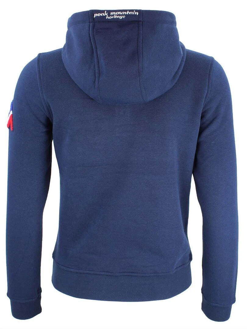 Sweat à capuche femme AFLOW Bleu marine